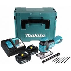 Makita DJV 181 RGJ Akku Pendelhub Stichsäge 18 V Brushless + 2x Akku 6,0 Ah + Ladegerät + Makpac -Elektrosägen Verkäufe 2022 27395682 4