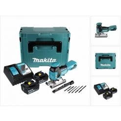 Makita DJV 181 RGJ Akku Pendelhub Stichsäge 18 V Brushless + 2x Akku 6,0 Ah + Ladegerät + Makpac -Elektrosägen Verkäufe 2022 27395682 5