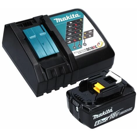 Makita DJV 181 RG1J Akku Pendelhub Stichsäge 18 V Brushless + 1x Akku 6,0 Ah + Ladegerät + Makpac 7 Makita DJV 181 RG1J Akku Pendelhub Stichsäge 18 V Brushless + 1x Akku 6,0 Ah + Ladegerät + Makpac – Bild 5