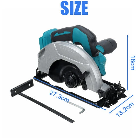 KINGSO Schnurlose Elektrische Kreissäge Für Bürstenlose 18-V-Lithiumbatterie Von Makita 4 KINGSO Schnurlose Elektrische Kreissäge Für Bürstenlose 18-V-Lithiumbatterie Von Makita – Bild 2