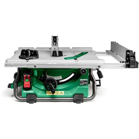 Hikoki Akku-Tischkreissäge C3610DRJ Holzsäge, Tischsäge, Mobile Kreissäge, Akku- Und Netzbetrieb Möglich - 36V 3 Hikoki Akku-Tischkreissäge C3610DRJ Holzsäge, Tischsäge, Mobile Kreissäge, Akku- Und Netzbetrieb Möglich - 36V