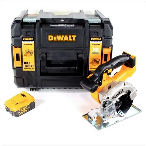 Dewalt DCS 373 NT Akku Metallkreissäge 18V 43mm + 1x Akku 5,0Ah + Sägeblatt + TSTAK - Ohne Ladegerät 6 Dewalt DCS 373 NT Akku Metallkreissäge 18V 43mm + 1x Akku 5,0Ah + Sägeblatt + TSTAK - Ohne Ladegerät – Bild 4