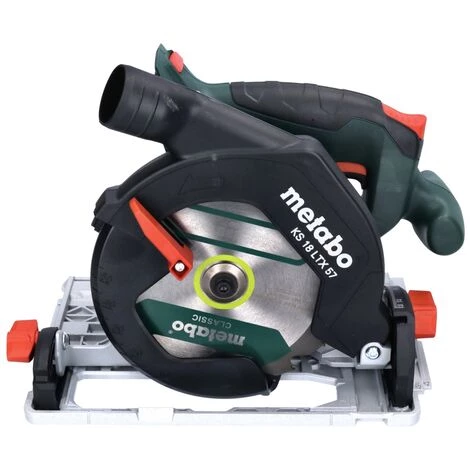 METABO® Metabo KS 18 LTX 57 Akku Handkreissäge 18 V 165 Mm + 2x Akku 4,0 Ah + Ladegerät + MetaBOX 5 METABO® Metabo KS 18 LTX 57 Akku Handkreissäge 18 V 165 Mm + 2x Akku 4,0 Ah + Ladegerät + MetaBOX – Bild 3