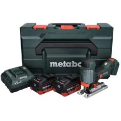 Metabo STA 18 LTX 100 Akku Stichsäge 18 V + 2x Akku 8,0 Ah + Ladegerät + MetaBOX 8 Metabo STA 18 LTX 100 Akku Stichsäge 18 V + 2x Akku 8,0 Ah + Ladegerät + MetaBOX -Elektrosägen Verkäufe 2022 28014178 2