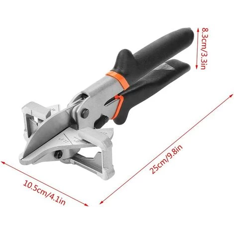LITZEE Gehrungsklemme - PVC-Trunking-Rohr Mit Mehreren Scherwinkeln Multiangle Gehrungsdichtung Trimmwerkzeug Handschnitt 0 ° -135° Einstellbar 5 LITZEE Gehrungsklemme - PVC-Trunking-Rohr Mit Mehreren Scherwinkeln Multiangle Gehrungsdichtung Trimmwerkzeug Handschnitt 0 ° -135° Einstellbar – Bild 3