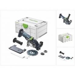 Festool DSC-AGC 18-125 FH EB-Basic Akku Freihandtrennsystem 18 V 125 Mm Brushless ( 576829 ) + Systainer - Ohne Akku, Ohne Ladegerät ( Nachfolger Von 575759 )
