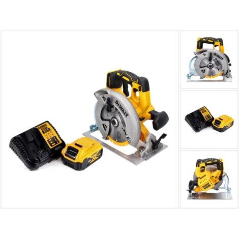DeWalt DCS 570 P1 Akku Handkreissäge 18 V 184 Mm Brushless + 1x Akku 5,0 Ah + Ladegerät 3 DeWalt DCS 570 P1 Akku Handkreissäge 18 V 184 Mm Brushless + 1x Akku 5,0 Ah + Ladegerät