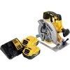 DeWalt DCS 570 P2 Akku Handkreissäge 18 V 184 Mm Brushless + 2x Akku 5,0 Ah + Ladegerät 2 DeWalt DCS 570 P2 Akku Handkreissäge 18 V 184 Mm Brushless + 2x Akku 5,0 Ah + Ladegerät -Elektrosägen Verkäufe 2022 29501304 1