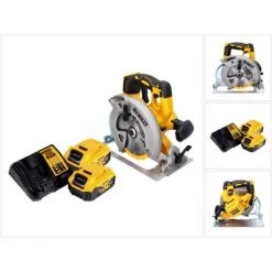 DeWalt DCS 570 P2 Akku Handkreissäge 18 V 184 Mm Brushless + 2x Akku 5,0 Ah + Ladegerät -Elektrosägen Verkäufe 2022 29501304 2