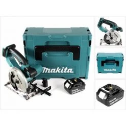 Makita DSS 501 G1J 18V 136 Mm Li-ion Akku Handkreissäge Im Makpac + 1x 6,0 Ah Akku - Ohne Lader -Elektrosägen Verkäufe 2022 29661128 5