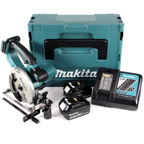 Makita DSS 501 RGJ 18V 136 Mm Li-ion Akku Handkreissäge Im Makpac + 2x 6,0 Ah Akku + Ladegerät 4 Makita DSS 501 RGJ 18V 136 Mm Li-ion Akku Handkreissäge Im Makpac + 2x 6,0 Ah Akku + Ladegerät – Bild 2