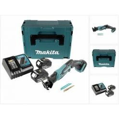 Makita DJR 183 RTJ Akku Reciprosäge 18V + 2x Akku 5,0Ah + Ladegerät + Makpac -Elektrosägen Verkäufe 2022 29981256 5