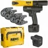 REMS Radial-Pressmaschine Mini-Press ACC + Kunststoff-Systemkoffer + 4 Stk. Presszangen Mini G 16, 20, 26, 32 + 2. Akku 14,4 V - 5,0 Ah -Elektrosägen Verkäufe 2022 30316747 1