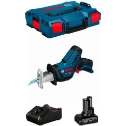 Säbelsäge BOSCH GSA 12V-14 (1 X 6,0 Ah + GAL12V-40 + L-Boxx 102)