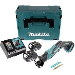 Makita DJR 183 RFJ Reciprosäge 18V + 2x Akku 3,0Ah + Ladegerät + Makpac -Elektrosägen Verkäufe 2022 30480406 3