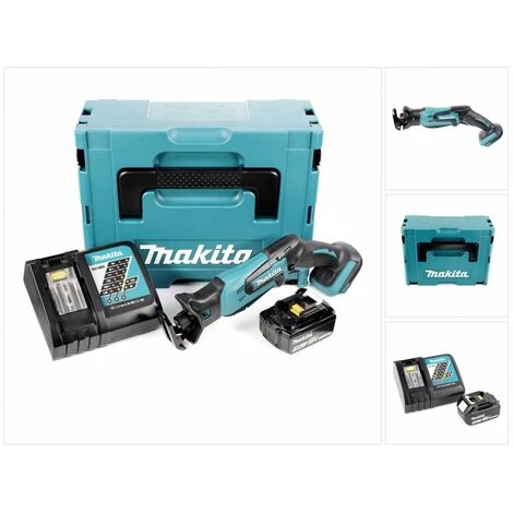 Makita DJR 183 RF1J Akku Reciprosäge 18V + 1x Akku 3,0Ah + Ladegerät + Makpac 3 Makita DJR 183 RF1J Akku Reciprosäge 18V + 1x Akku 3,0Ah + Ladegerät + Makpac
