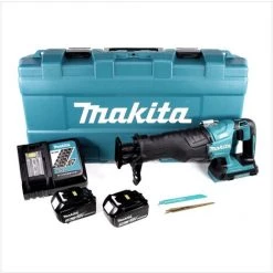 Makita DJR 360 RFK Akku Reciprosäge 36V ( 2x18V ) Brushless Säbelsäge Im Koffer + 2x 3,0 Ah Akku + Ladegerät 9 Makita DJR 360 RFK Akku Reciprosäge 36V ( 2x18V ) Brushless Säbelsäge Im Koffer + 2x 3,0 Ah Akku + Ladegerät -Elektrosägen Verkäufe 2022 30480413 3