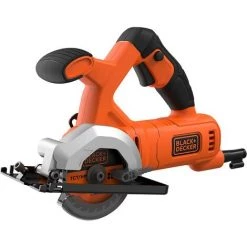 BLACK & DECKER BLACK+DECKER BES510 Kompakt Handkreissäge 400 W - Ø 85 Mm - Mit 2 Sägeblättern