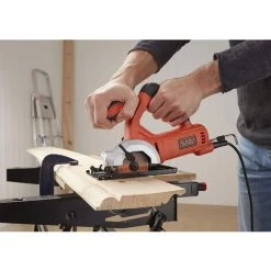 BLACK & DECKER BLACK+DECKER BES510 Kompakt Handkreissäge 400 W - Ø 85 Mm - Mit 2 Sägeblättern -Elektrosägen Verkäufe 2022 32514512 3