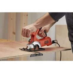 BLACK & DECKER BLACK+DECKER BES510 Kompakt Handkreissäge 400 W - Ø 85 Mm - Mit 2 Sägeblättern -Elektrosägen Verkäufe 2022 32514512 4