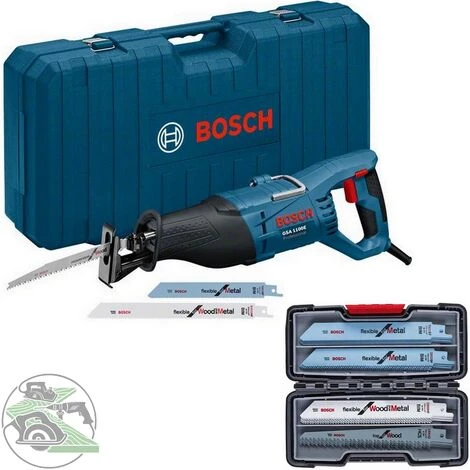 Bosch Säbelsäge GSA 1100 E Im Koffer + Säbelsägeblattset 20-tlg.ToughBox 3 Bosch Säbelsäge GSA 1100 E Im Koffer + Säbelsägeblattset 20-tlg.ToughBox
