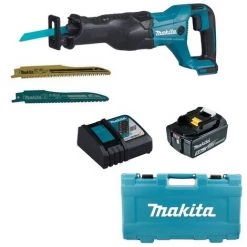 Makita Akku-Reciprosäge 18 V DJR186ZK + Akku 5,0 Ah BL 1850B + Ladegerät DC18RC -Elektrosägen Verkäufe 2022 34090296 2