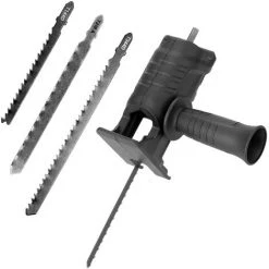 HAPPYSHOPPING Elektrische Bohrmaschine Modifizierte Elektrische Sägen Elektrische Säbelsägen Haushaltssäbel-Sägen Bohrmaschine Für Stichsägen Tragbares Holzbearbeitungswerkzeug Schwarze