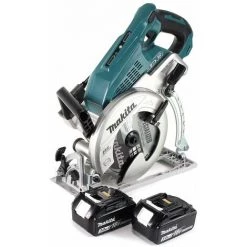 Makita DRS 780 F Akku Handkreissäge 36V ( 2x18V ) 185 Mm Brushless + 2x Akku 3,0Ah - Ohne Ladegerät -Elektrosägen Verkäufe 2022 34165974 4