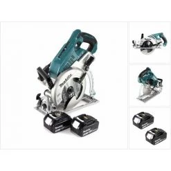 Makita DRS 780 F Akku Handkreissäge 36V ( 2x18V ) 185 Mm Brushless + 2x Akku 3,0Ah - Ohne Ladegerät -Elektrosägen Verkäufe 2022 34165974 5