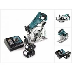 Makita DRS 780 RF Akku Handkreissäge 36V ( 2x18V ) 185 Mm Brushless + 2x Akku 3,0Ah + Ladegerät -Elektrosägen Verkäufe 2022 34166011 5