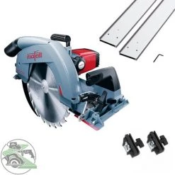 Mafell Handkreissäge MKS 130 Ec + Führungsschiene 3m, 2-teilig + Adapterpaar