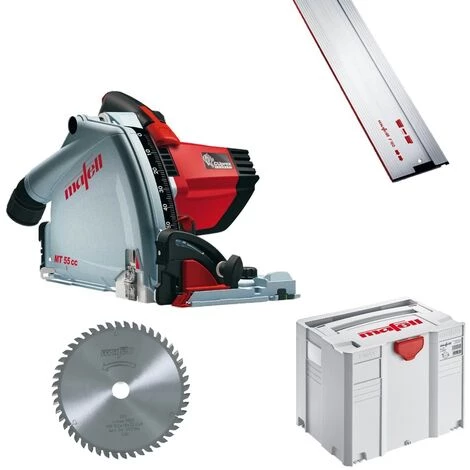 Mafell Tauchsäge MT 55 Cc MidiMax T-MAX Systainer Führungsschiene F160 Säge 4 Mafell Tauchsäge MT 55 Cc MidiMax T-MAX Systainer Führungsschiene F160 Säge – Bild 2