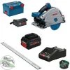 Bosch Akku-Tauchkreissäge GKT 18V-52 GC + FSN1600 + Akku 8,0 Ah + GAL18V-160 -Elektrosägen Verkäufe 2022 34931838 1