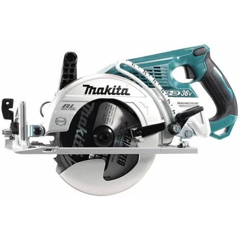 Makita DRS 780 RT Akku Handkreissäge 36V ( 2x18V ) 185 Mm Brushless + 2x Akku 5,0Ah + Ladegerät 5 Makita DRS 780 RT Akku Handkreissäge 36V ( 2x18V ) 185 Mm Brushless + 2x Akku 5,0Ah + Ladegerät – Bild 3