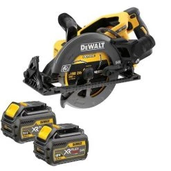 DeWalt DCS577T2 Akku Handkreissäge Bürstenlos 54V 6Ah XR FLEXVOLT 190mm 2 Akkus