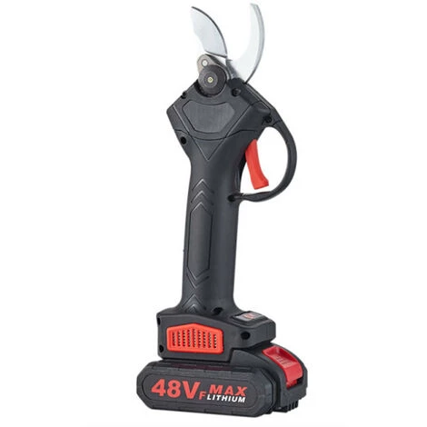 THSINDE 48VF Elektroschere, Wiederaufladbare Professionelle Kabellose Elektroschere Für Gartenparks Farmen Gewächshäuser, Doppelbatterie Mit Aufbewahrungsbox EU-Stecker 3 THSINDE 48VF Elektroschere, Wiederaufladbare Professionelle Kabellose Elektroschere Für Gartenparks Farmen Gewächshäuser, Doppelbatterie Mit Aufbewahrungsbox EU-Stecker