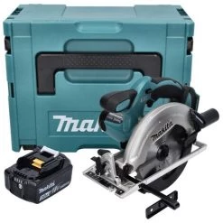 Makita DSS 611 F1J Akku Handkreissäge 18 V 165 Mm + 1x Akku 3,0 Ah + Makpac - Ohne Ladegerät -Elektrosägen Verkäufe 2022 36683645 5