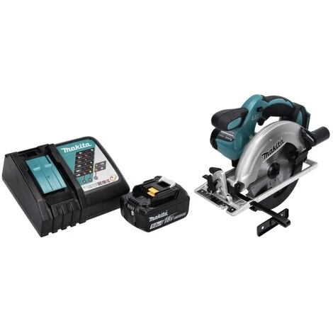 Makita DSS 611 RT1 Akku Handkreissäge 18 V 165 Mm + 1x Akku 5,0 Ah + Ladegerät 6 Makita DSS 611 RT1 Akku Handkreissäge 18 V 165 Mm + 1x Akku 5,0 Ah + Ladegerät – Bild 4