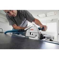Bosch Tauchkreissäge GKT 55 GCE L-Boxx + 2 Führungsschiene FSN 1600 1x FS Tasche -Elektrosägen Verkäufe 2022 36725283 5