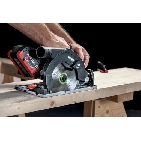 METABO® 18V Akku Handkreissäge Set KS 18 LTX 57 | Ohne Akku Ohne Ladegerät MetaBOX 340 + KFS 44 6 METABO® 18V Akku Handkreissäge Set KS 18 LTX 57 | Ohne Akku Ohne Ladegerät MetaBOX 340 + KFS 44 – Bild 4