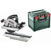 METABO® 18V Akku Handkreissäge Set KS 18 LTX 66 BL | OhneAkku Ohne Ladegerät MetaBOX 340 + Kappschiene KFS