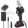 HAPPYSHOPPING 21V Akku-Kettensäge Mit 2,0Ah Akku Und Ladegerät 4-Zoll-Mini-Kettensäge Elektrische Astsäge Zum Schneiden Von Holz Baumbeschneiden Holzbearbeitung,EU-Stecker Mit 1 Batterie, Schwarz 1 HAPPYSHOPPING 21V Akku-Kettensäge Mit 2,0Ah Akku Und Ladegerät 4-Zoll-Mini-Kettensäge Elektrische Astsäge Zum Schneiden Von Holz Baumbeschneiden Holzbearbeitung,EU-Stecker Mit 1 Batterie, Schwarz -Elektrosägen Verkäufe 2022 37407903 1
