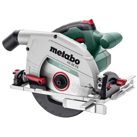 METABOWERKE GMBH Metabo Handkreissäge KS 66 FS 1500 W + KFS 30 + Sportbeutel 4 METABOWERKE GMBH Metabo Handkreissäge KS 66 FS 1500 W + KFS 30 + Sportbeutel – Bild 2