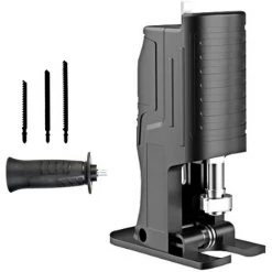 ASUPERMALL Bohrmaschine Modifizierte Sagen Tragbare Sabelsagen Tragbare Holzbearbeitungs-Schneidwerkzeuge Sabelsagen, Modell: Typ 1 Und 3 Sageblatter