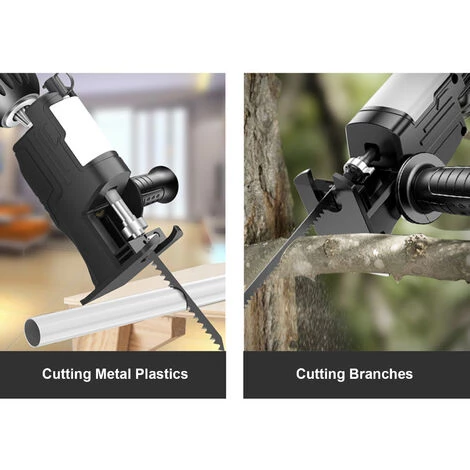 ASUPERMALL Bohrmaschine Modifizierte Sagen Tragbare Sabelsagen Tragbare Holzbearbeitungs-Schneidwerkzeuge Sabelsagen, Modell: Typ 1 Und 3 Sageblatter 4 ASUPERMALL Bohrmaschine Modifizierte Sagen Tragbare Sabelsagen Tragbare Holzbearbeitungs-Schneidwerkzeuge Sabelsagen, Modell: Typ 1 Und 3 Sageblatter – Bild 2