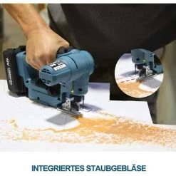 18V Akku Säbelsäge Und Akku Stichsäge 2 In 1, 16mm Sägeblatthub, 10 Sägeblätter, WESCO WS2979.1 -Elektrosägen Verkäufe 2022 39582386 4