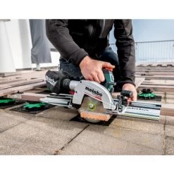 METABOWERKE GMBH Metabo Akku Handkreissäge KS18 LTX 66 BL+KFS44+Sportbeutel+Meterstab+2xBleistift -Elektrosägen Verkäufe 2022 39895142 5