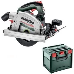 METABOWERKE GMBH Metabo Akku Handkreissäge KS18 LTX 66 BL+KFS70+Sportbeutel+Meterstab+2xBleistift -Elektrosägen Verkäufe 2022 39895145 2