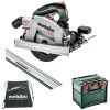 METABOWERKE GMBH Metabo Akku Handkreissäge KS 18LTX 66 BL+FS160+Sportbeutel+Meterstab+2xBleistift -Elektrosägen Verkäufe 2022 39895147 1