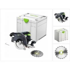 Festool HKC 55 EB-Basic Akku Handkreissäge 18 V 160 Mm Brushless ( 576163 ) + Systainer - Ohne Akku, Ohne Ladegerät ( Nachfolger Von 201358 )